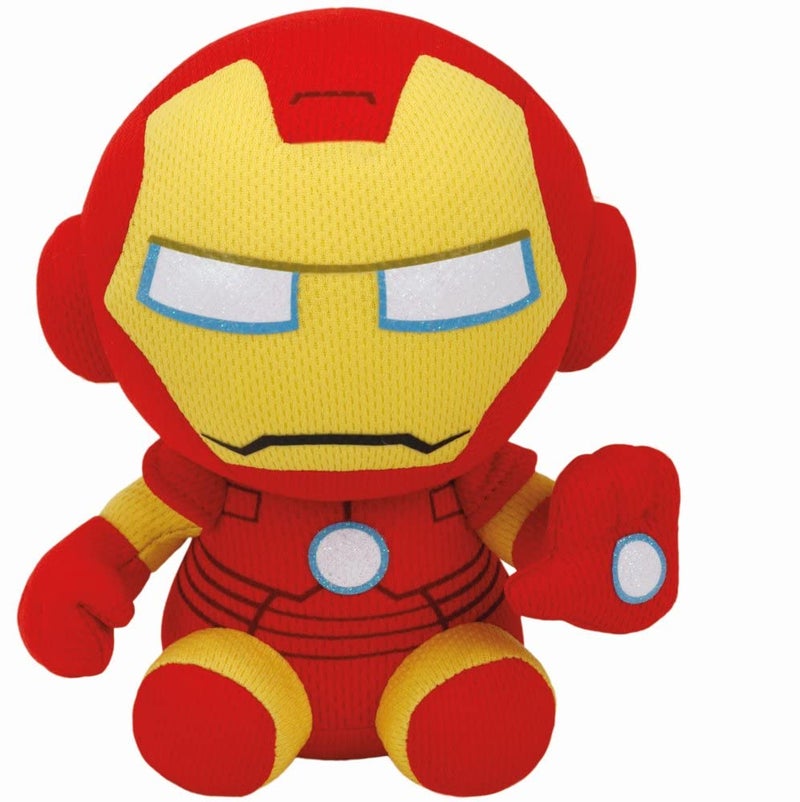 Ty Ironman Plush, Yellow, Regular - Image 1